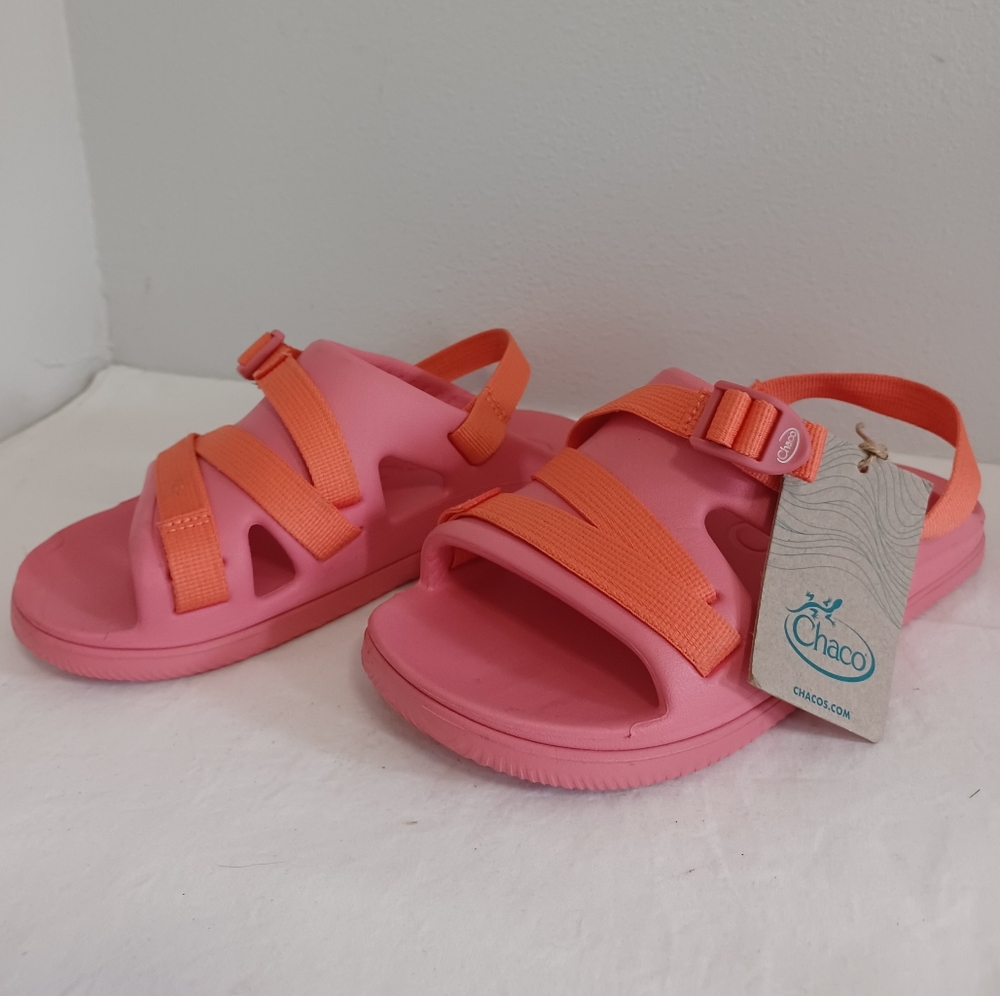 Chaco Chillos sport kids sandals rose size 4